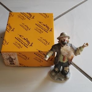 Rare Emmett Kelly Jr. miniature porcelain figurine